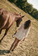 Megan santiags taupe brodées