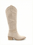 Molly santiags brodées beiges