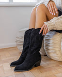 Joyce santiags à broderies western