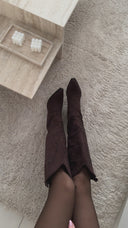 Amy santiags marron à strass